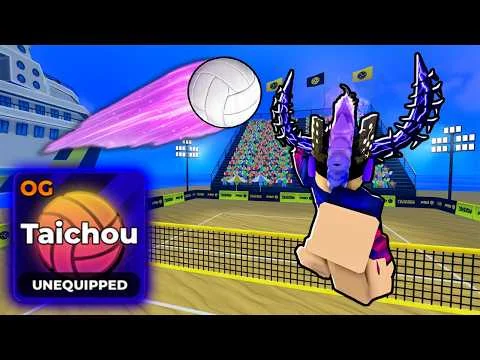 Volleyball Legends gameplay with active code rewards